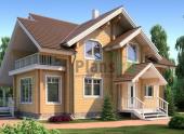 Проекты деревянных домов D-181.2-2
