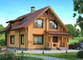 Проекты деревянных домов D-183.9-2